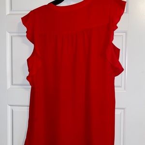 Red express blouse
